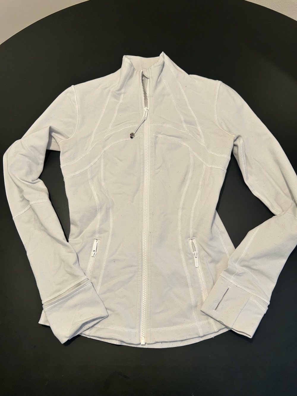 lululemon athletica Light Gray Long Sleeve Hoodie